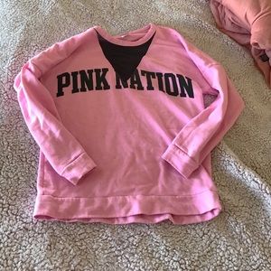 PINK crew neck